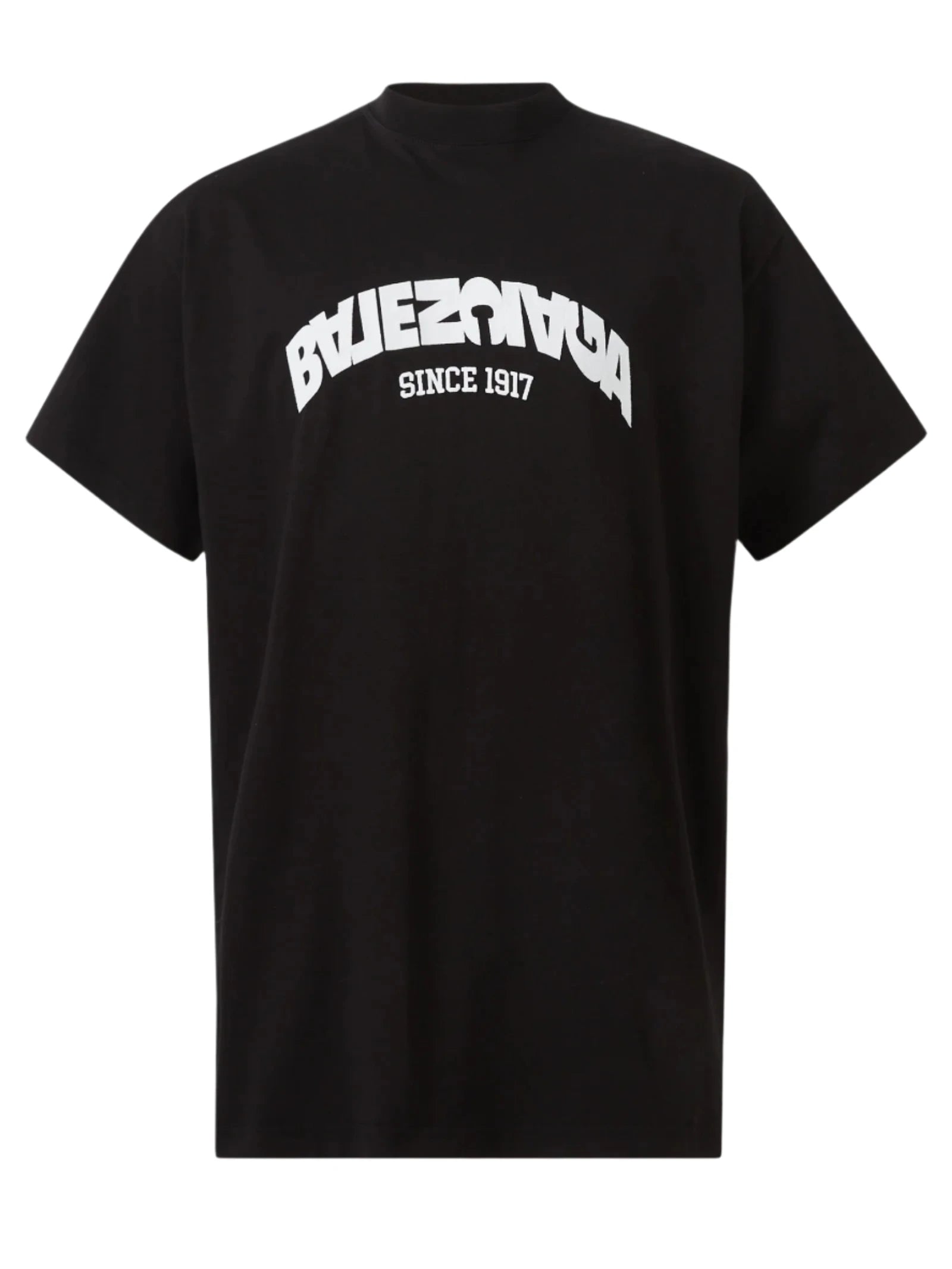 Balenciaga Back Flip Logo T-shirt Black – TheDesignerBox Balenciaga Back Flip Logo T-shirt Black – TheDesignerBox