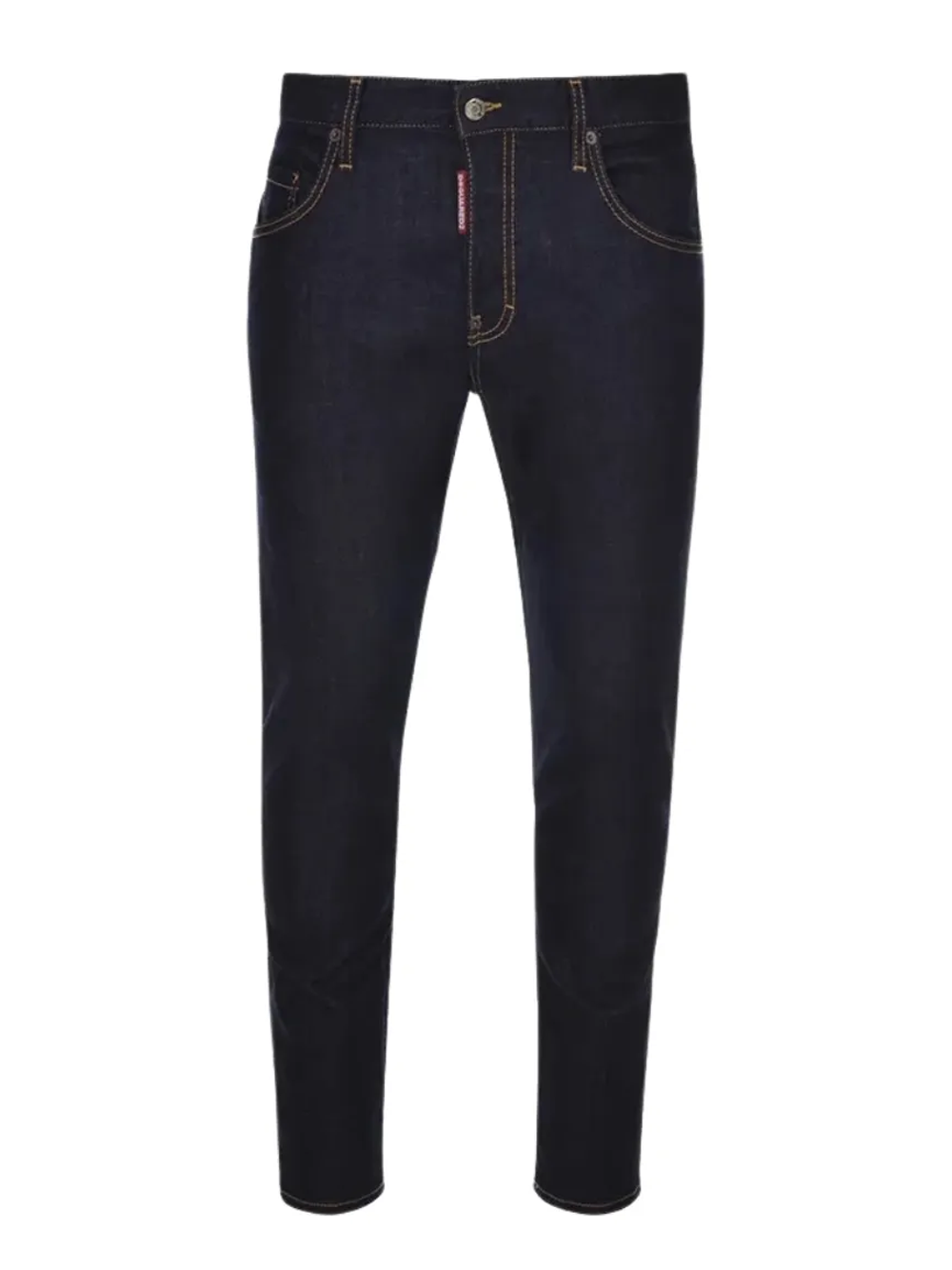 Dsquared2 Skater Jean Italian Address Logo Navy Blue Wash Jeans