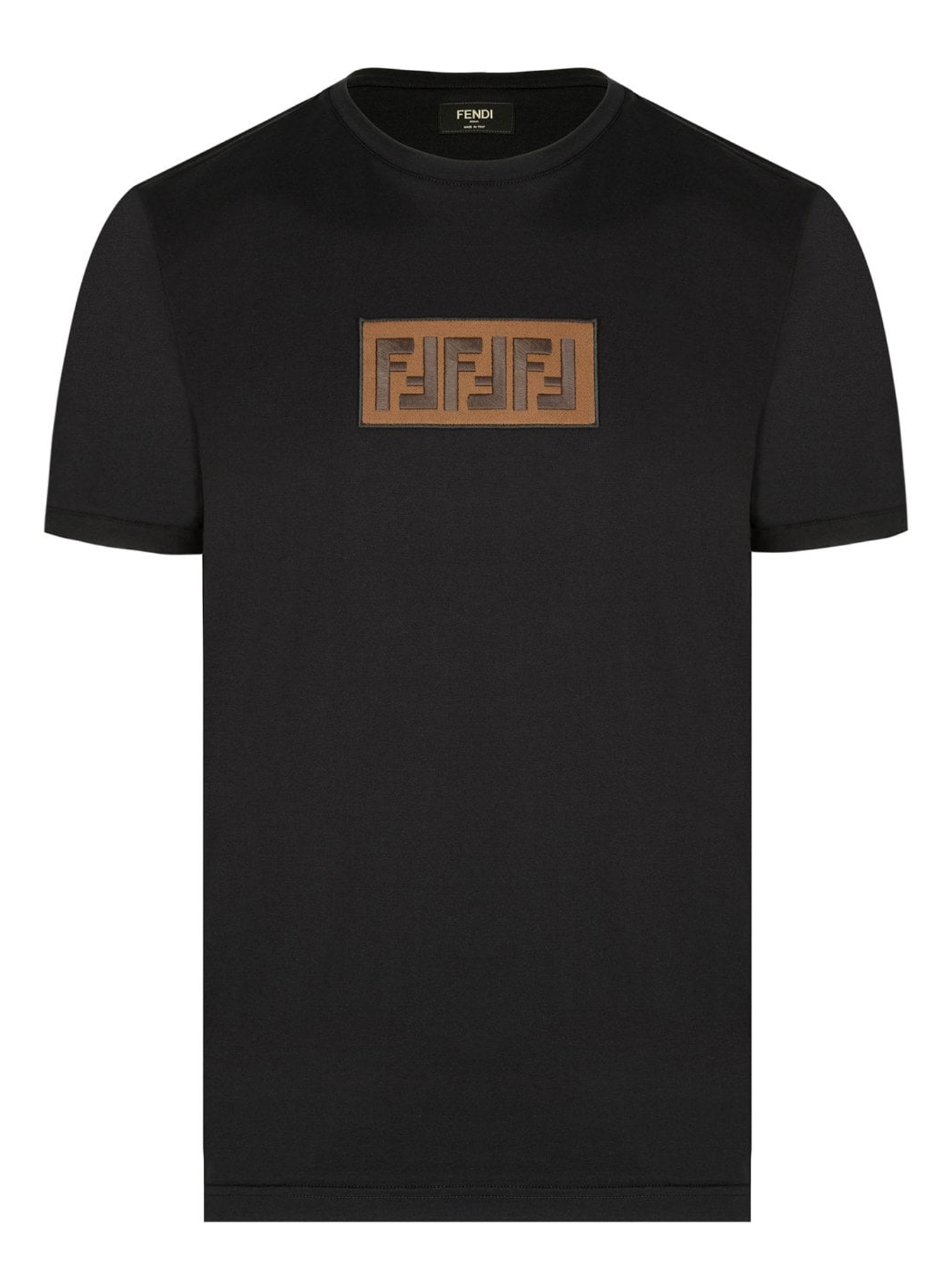 Fendi FF Chest Panel Logo T-Shirt in Black – TheDesignerBox