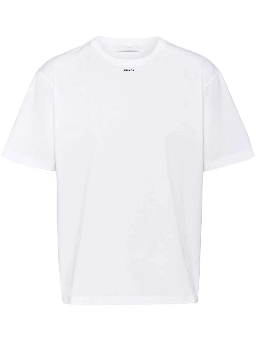 Prada Small Logo Print T-Shirt in White – TheDesignerBox