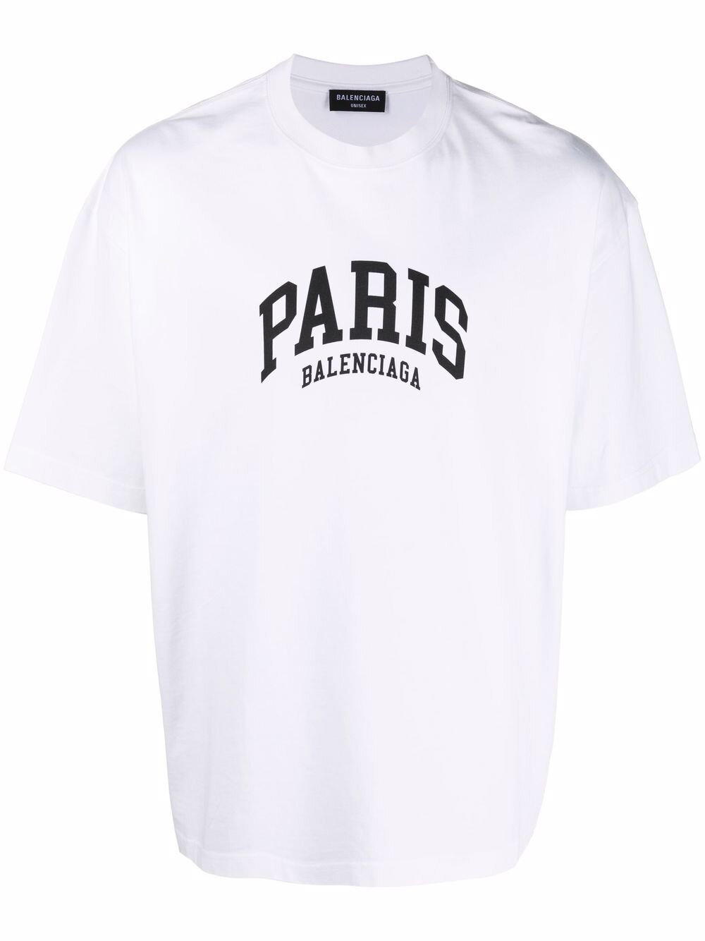 Balenciaga paris discount printed t-shirt