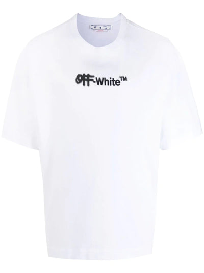 Off-White Helvetica Over-Sized T-Shirt in White