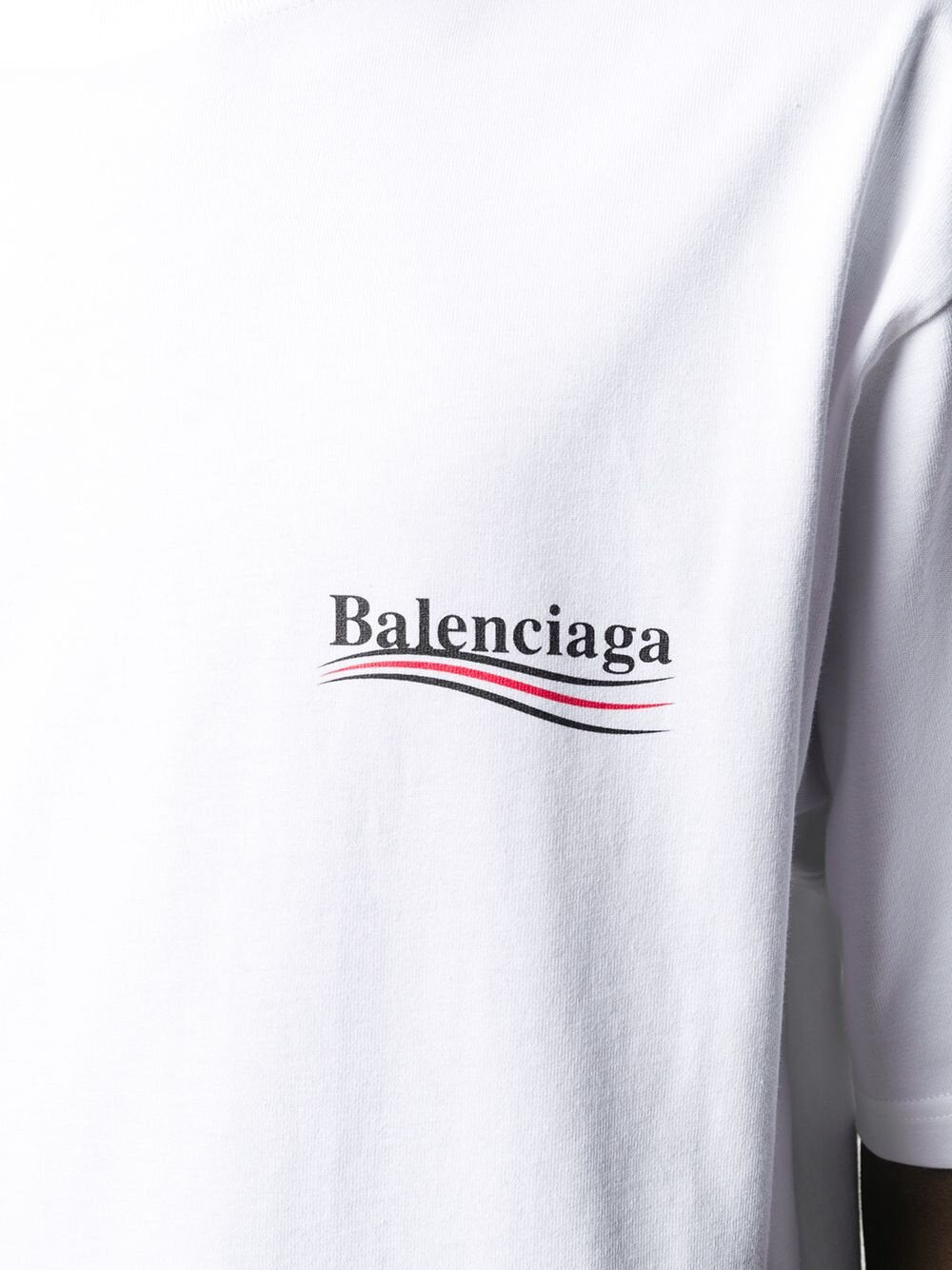 Balenciaga Political Campaign Printed Logo Oversized T-shirt