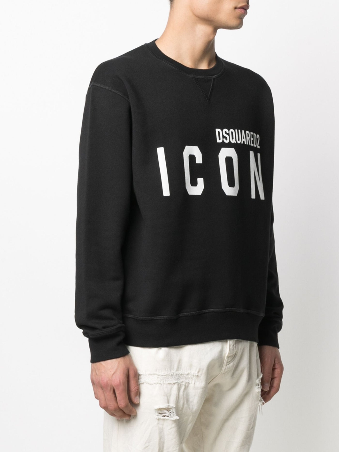 Dsquared2 Icon Printed Black Sweatshirt