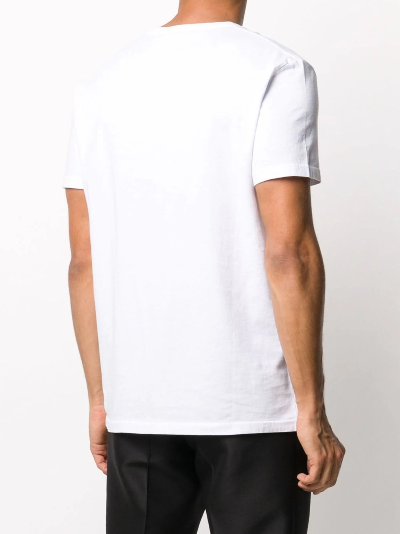 Alexander McQueen Graffiti Print Logo T-Shirt in White