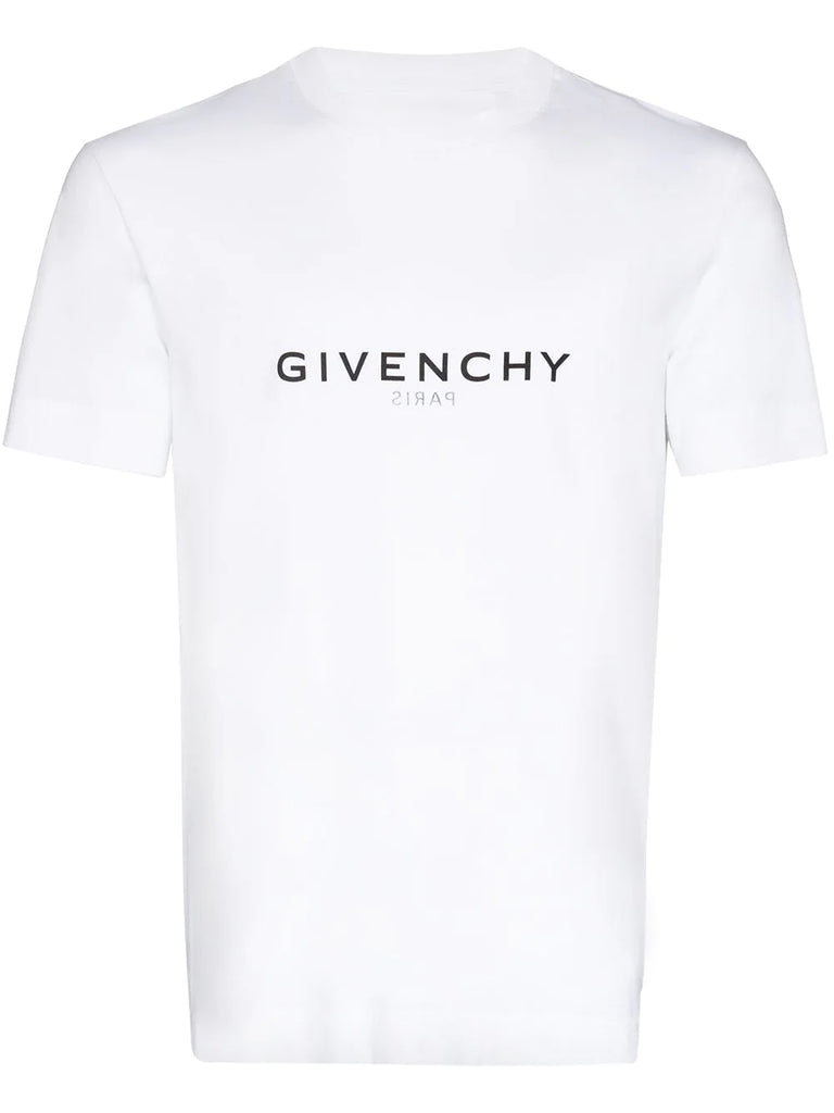 Reverse Paris Logo Print Oversized T Shirt