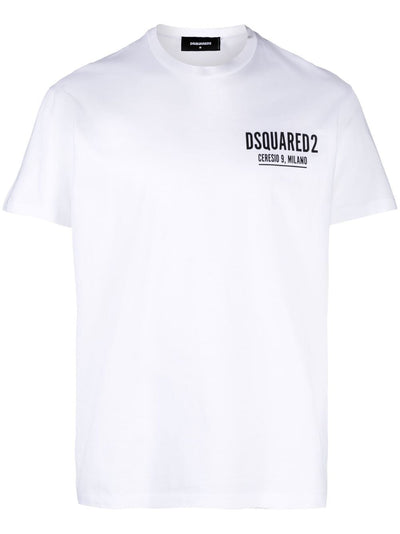 Dsquared2 Mini Logo Ceresio 9 T-shirt in White