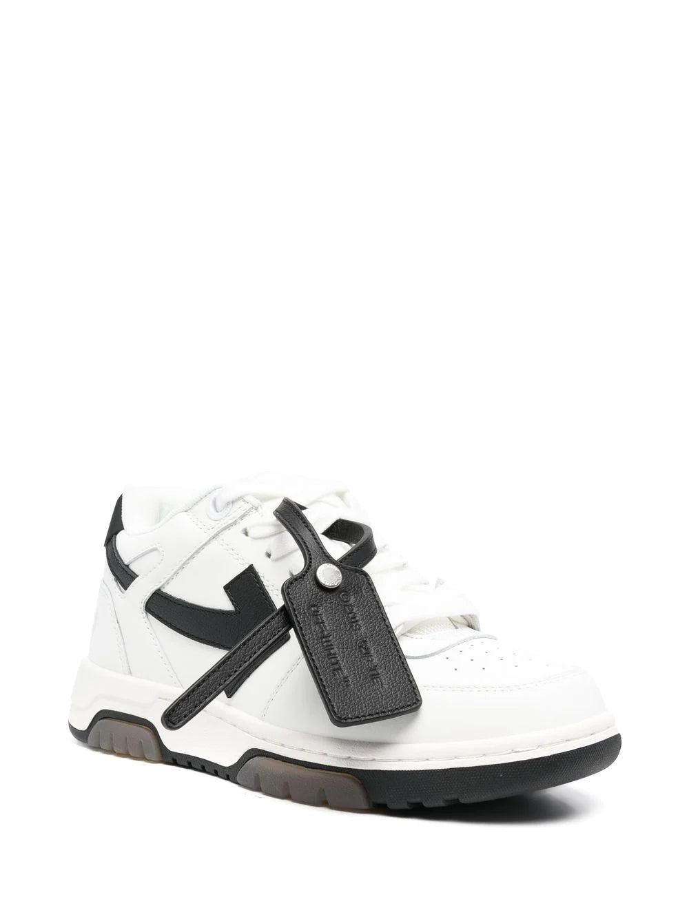 Off-White Out of Office Leather Trainers in White/Black
