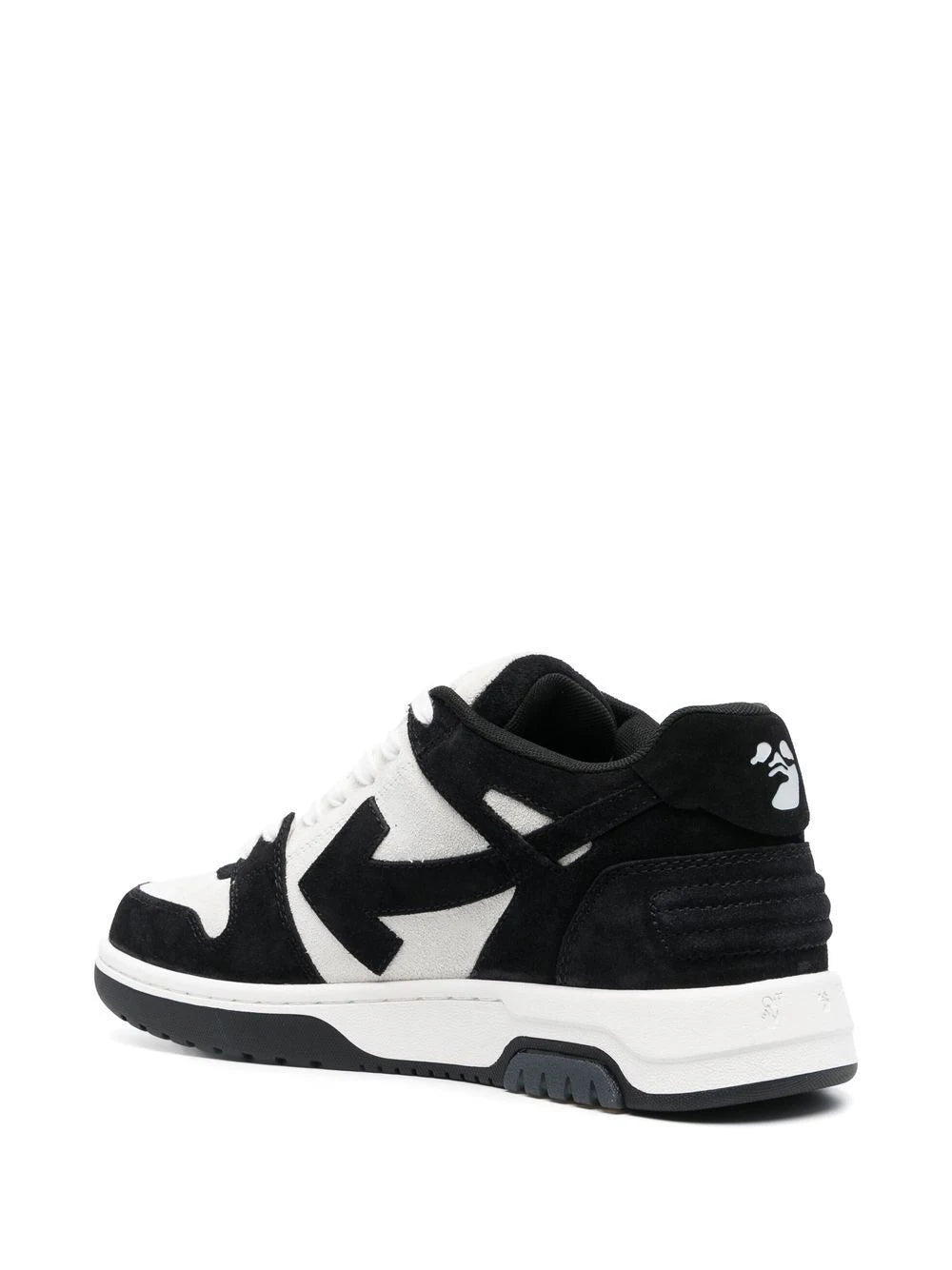 Off-White Out of Office Suede Trainers in Black