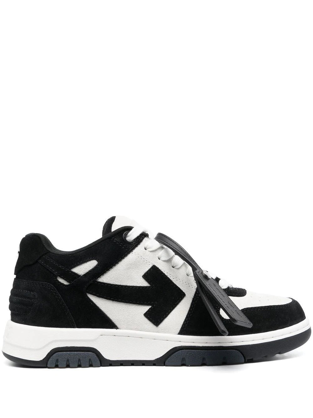 Off-White Out of Office Suede Trainers in Black