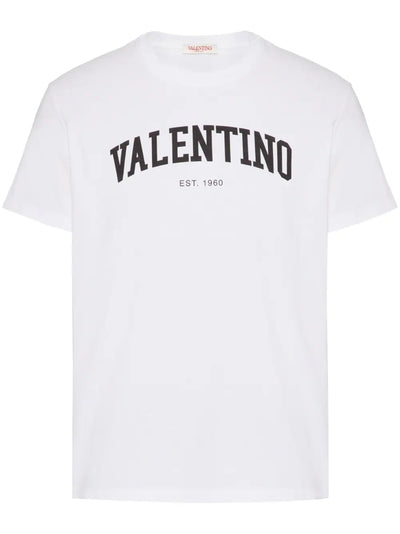Valentino Garavani 1960 Logo Print T-Shirt in White