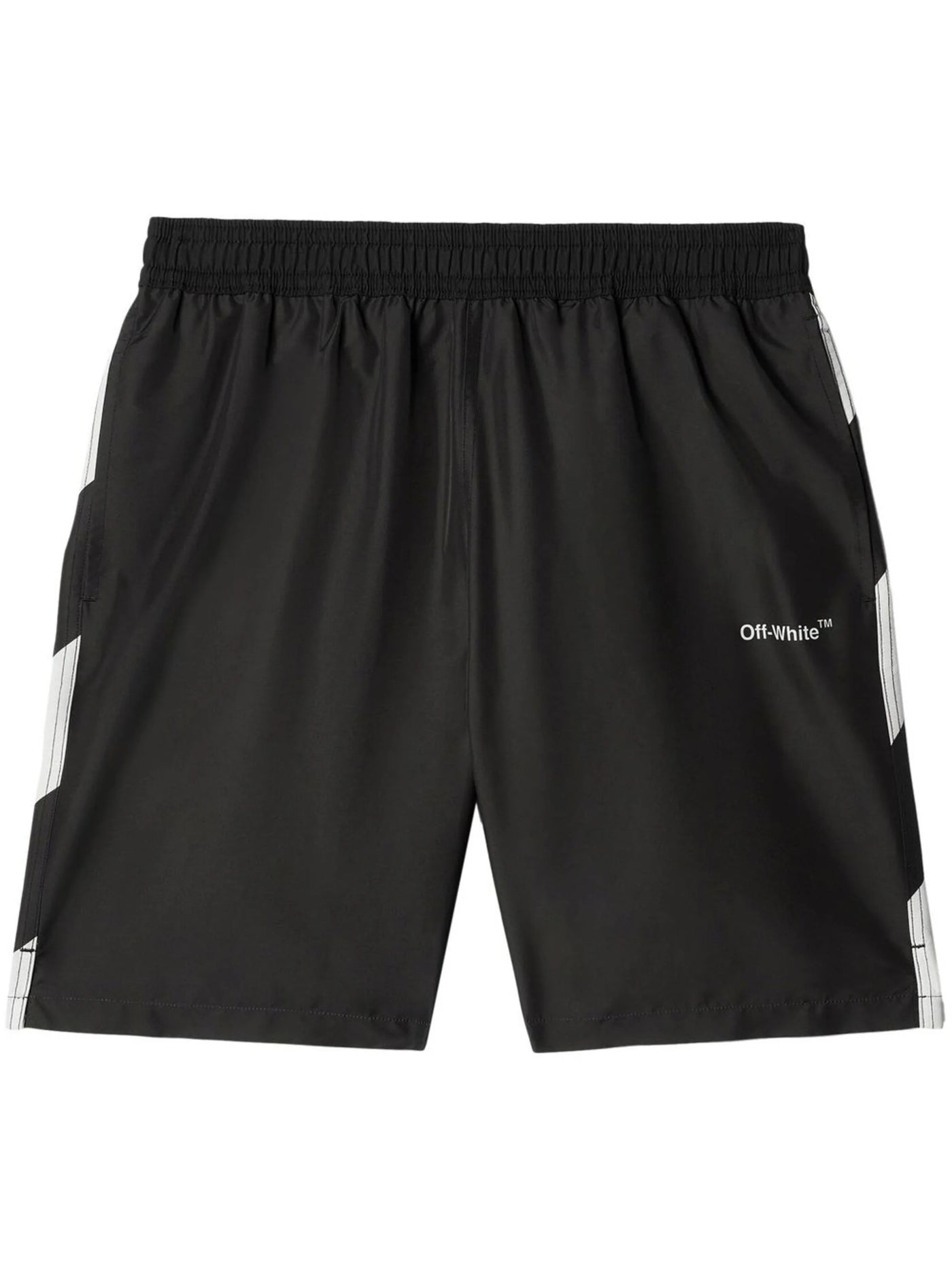 Off-White Diag Surfer Swimshorts in Black