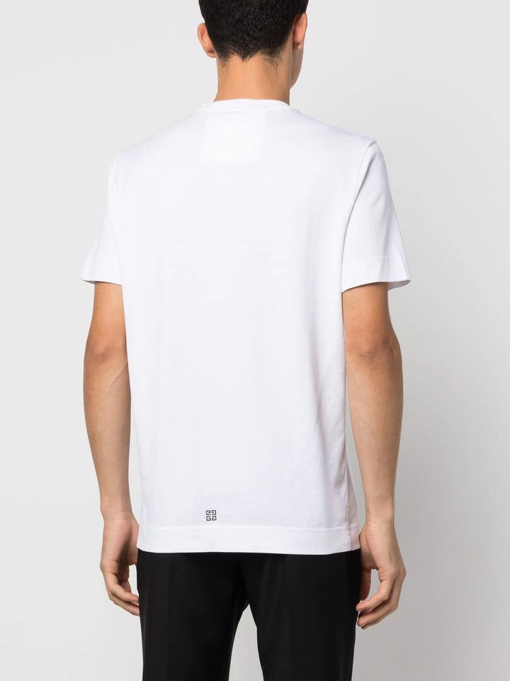Givenchy Archetype Logo Print T-Shirt in White – TheDesignerBox Givenchy Archetype Logo Print T-Shirt in White – TheDesignerBox