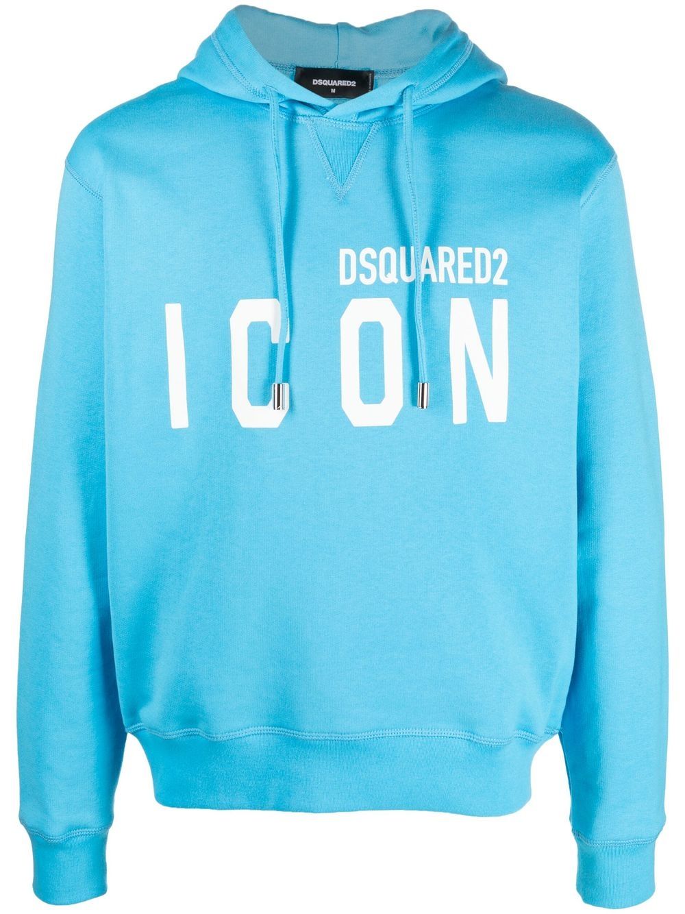 Dsquared2 Icon Logo Printed Hoodie in Blue