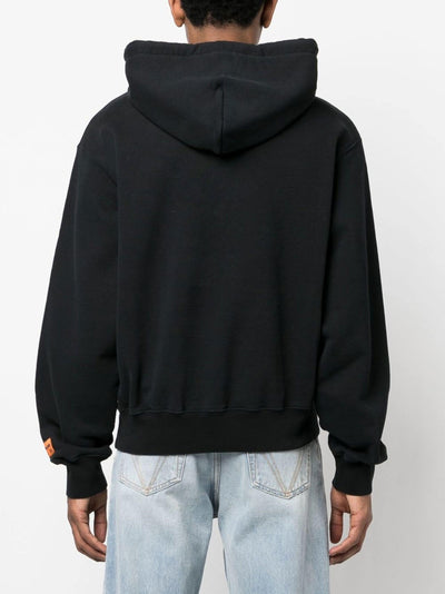 Heron Preston Misprinted Heron Hoodie Black