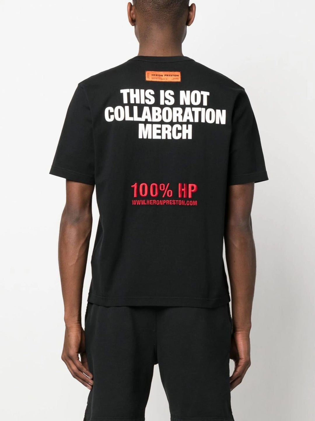 Heron Preston This is Not T-Shirt in Black – TheDesignerBox