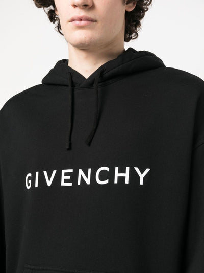 Givenchy Archetype Logo Hoodie in Black