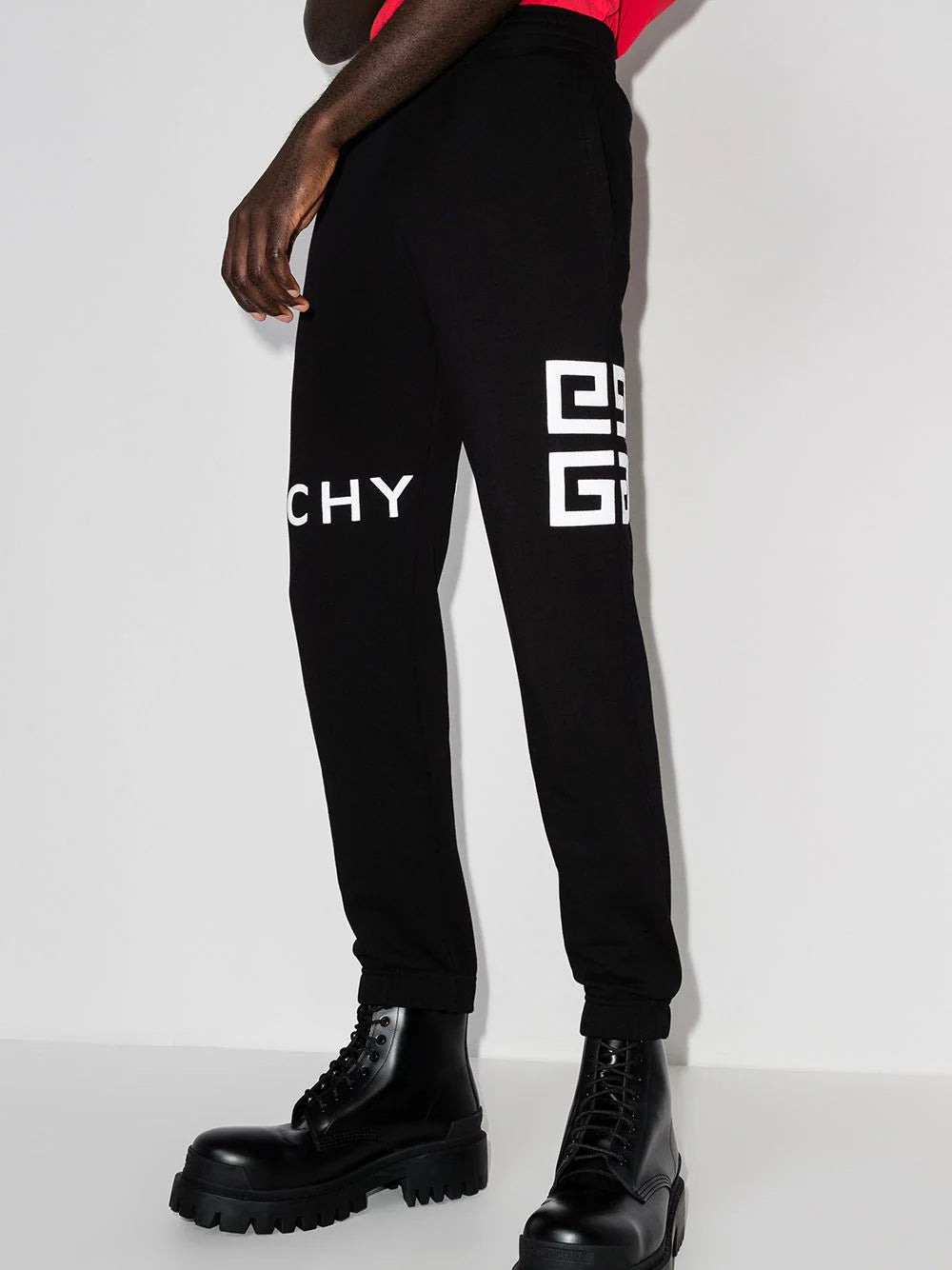 Givenchy 4G Embroidered Joggers in Black