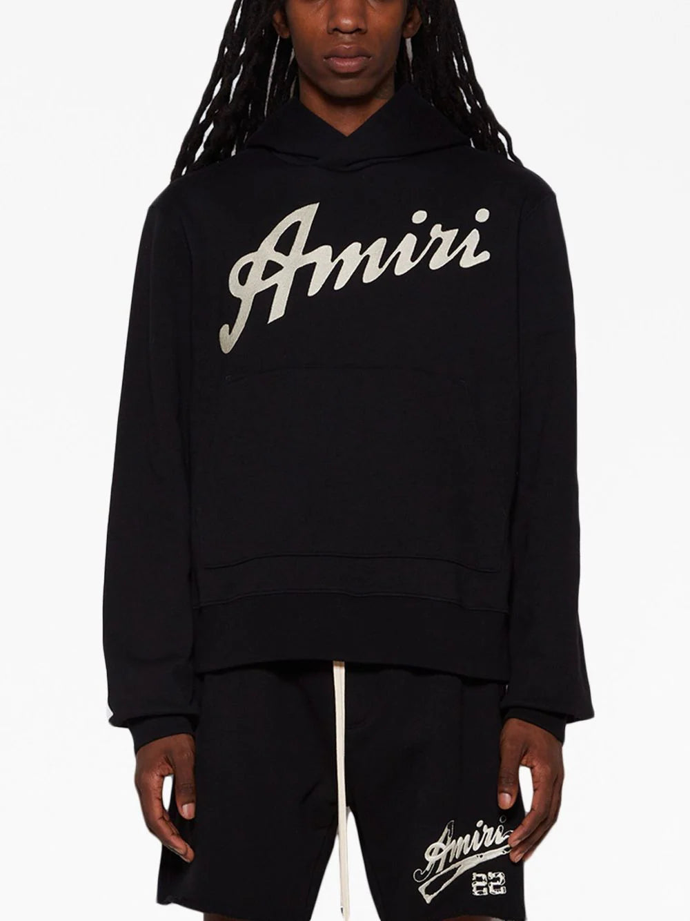 Amiri California Hawaiian Hoodie in Black – TheDesignerBox