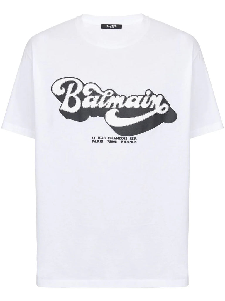 70s Logo Print T Shirt