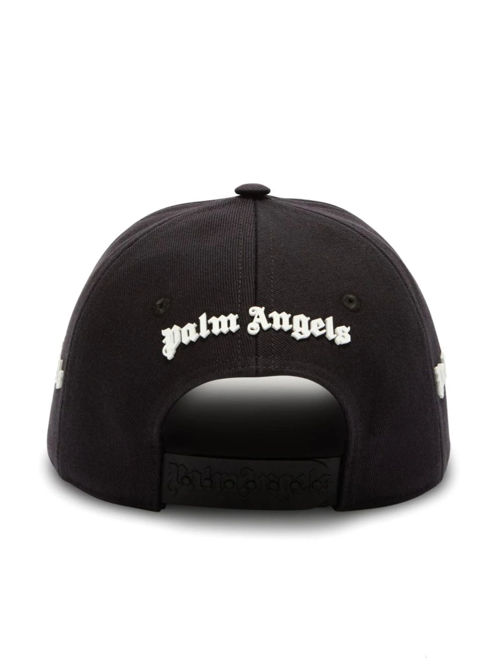 Palm Angels Appliqué Logo Cap in Black