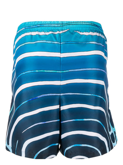 Casablanca Ange De Nuit Swim Shorts in Blue