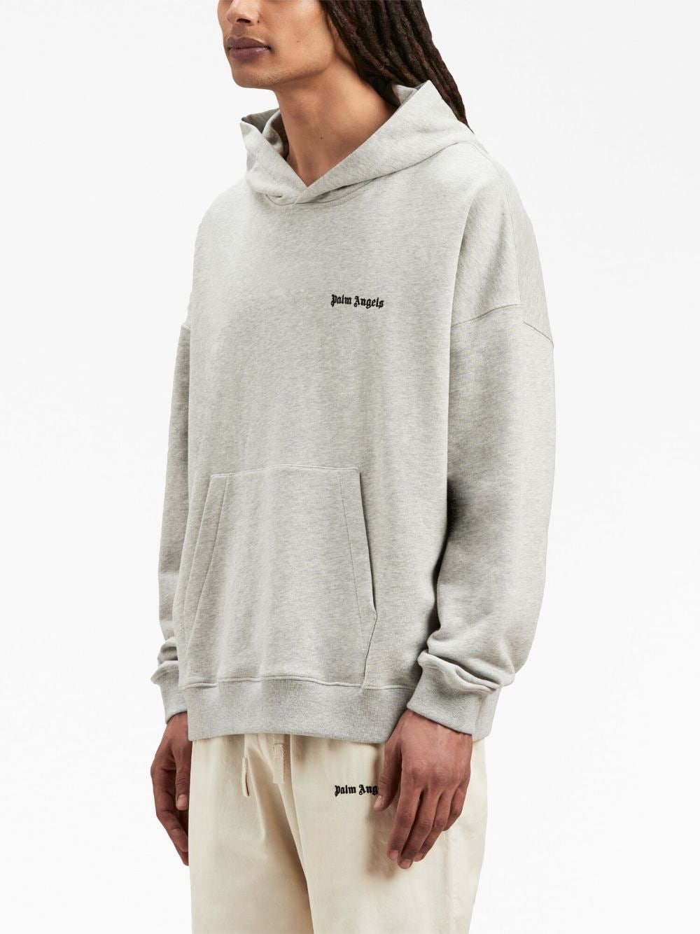 Palm angels grey hoodie sale