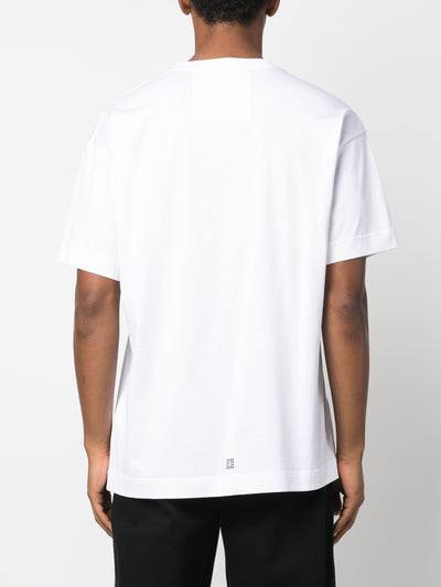 Givenchy – Est. 1952 – Weißes T-Shirt mit Logo-Aufdruck