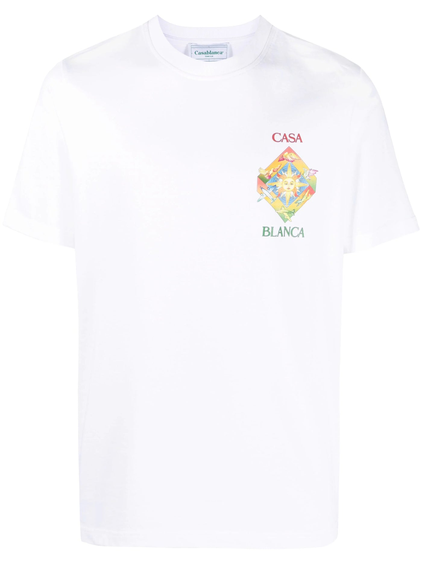 Casablanca Les Elements Cotton T-shirt White