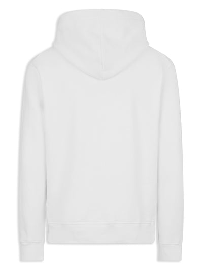 Dsquared2 – Cool Fit – Kapuzenpullover mit „Icon Scribble“ in Weiß