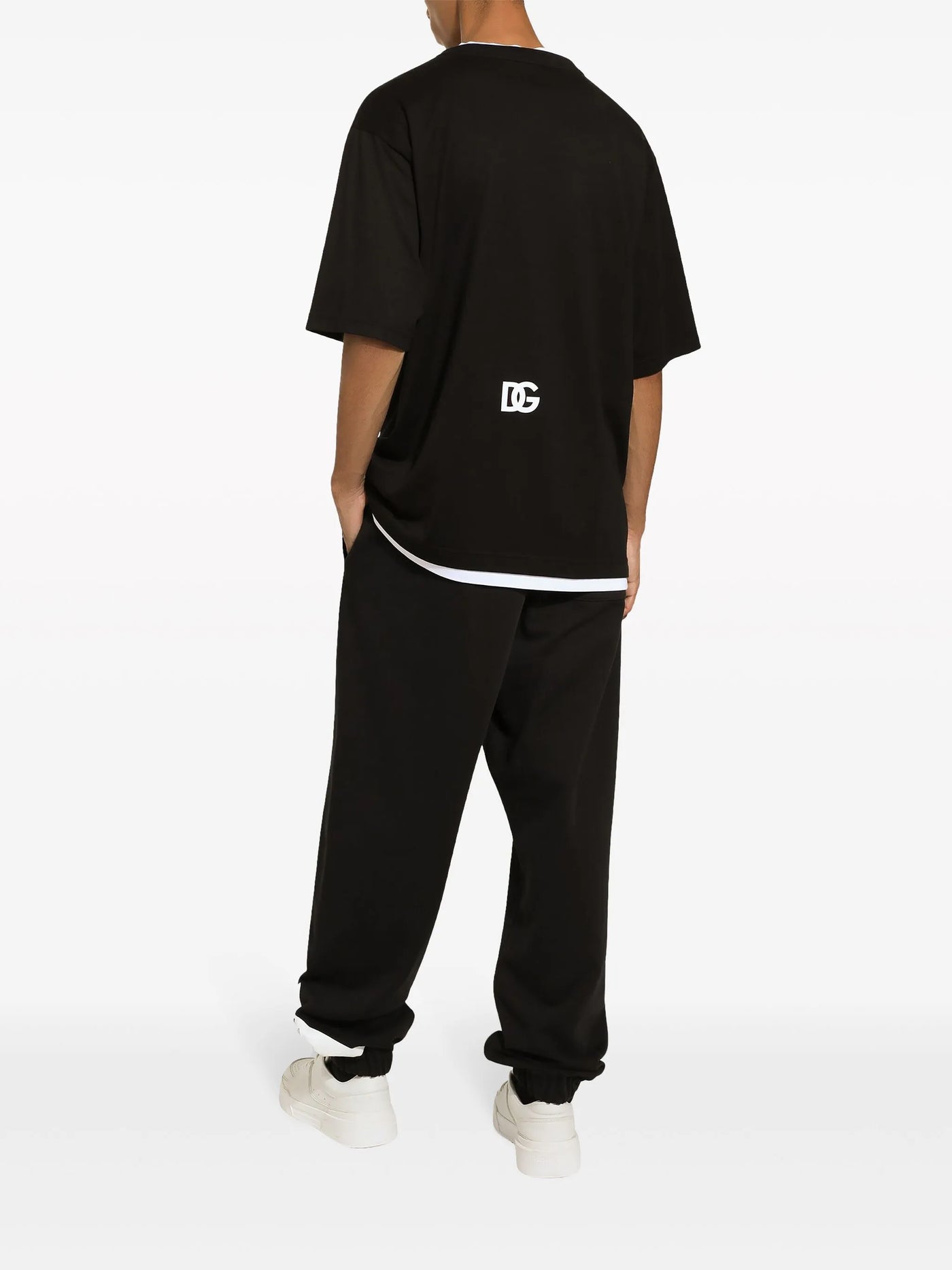 Dolce & Gabbana DG Printed T-Shirt in Black