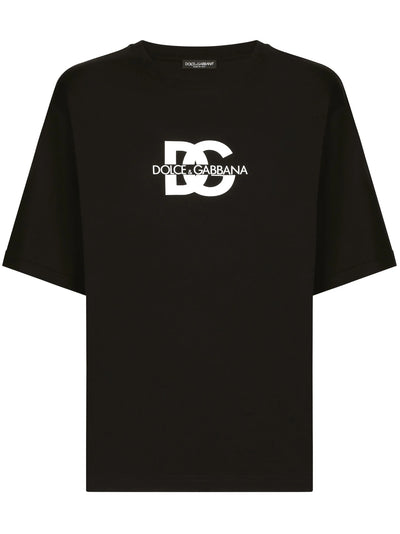 Dolce & Gabbana DG Printed T-Shirt in Black