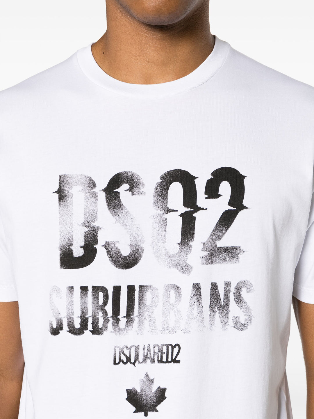 【送料&関税込】Dsquared2 T-shirt With Printed Logo DSQUARED2 logo-print Cotton T-shirt | Black | FARFETCH