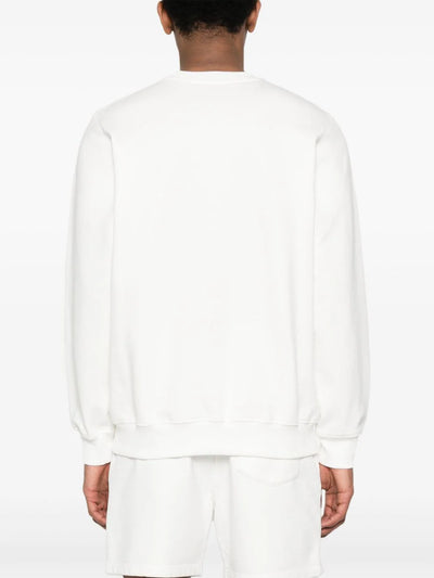 Casablanca Le Jeu Printed Cotton Sweatshirt in White