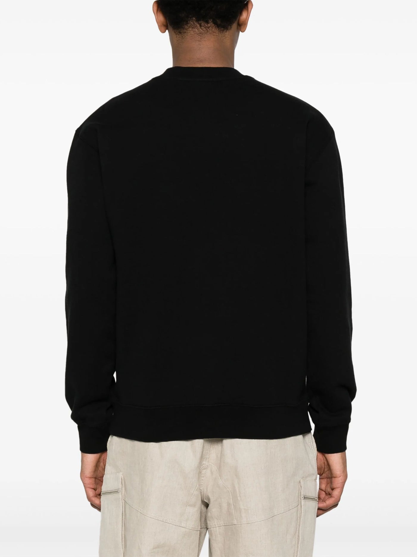 Jacquemus – Das Gros Grain-Sweatshirt in Schwarz