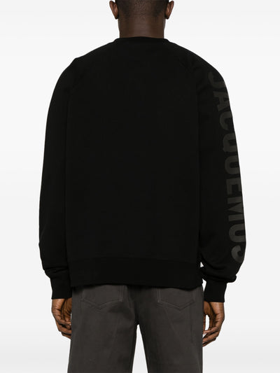 Jacquemus Le Typo Sweatshirt in Black