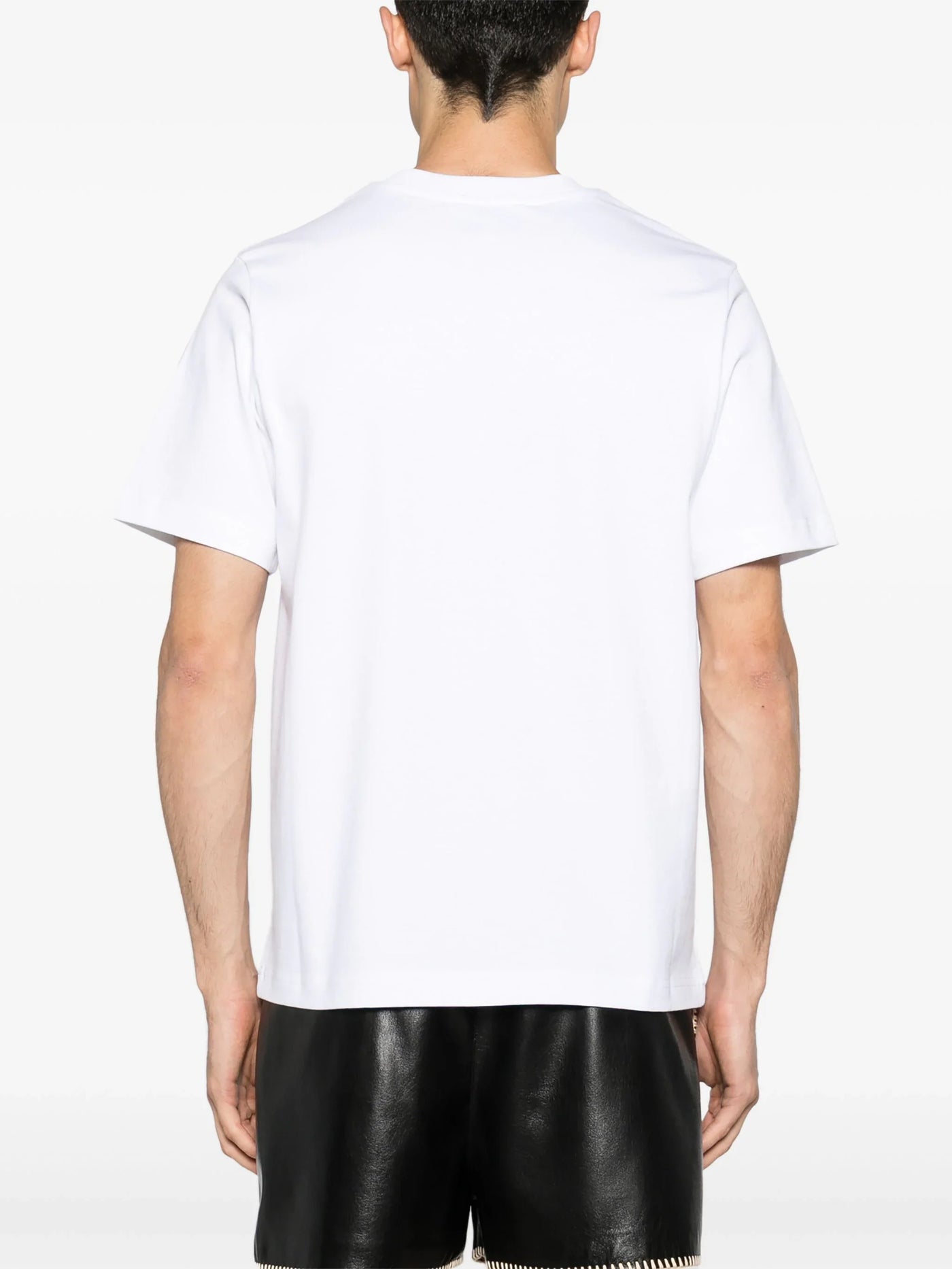 Casablanca Statue En Marbe Printed White T-Shirt