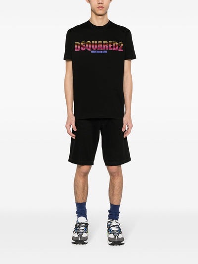 Dsquared2 Made with Love Printed Black T-Shirt