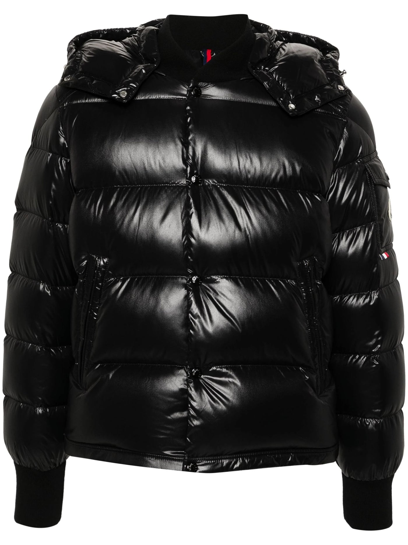 Moncler Maljasset Padded Jacket Black