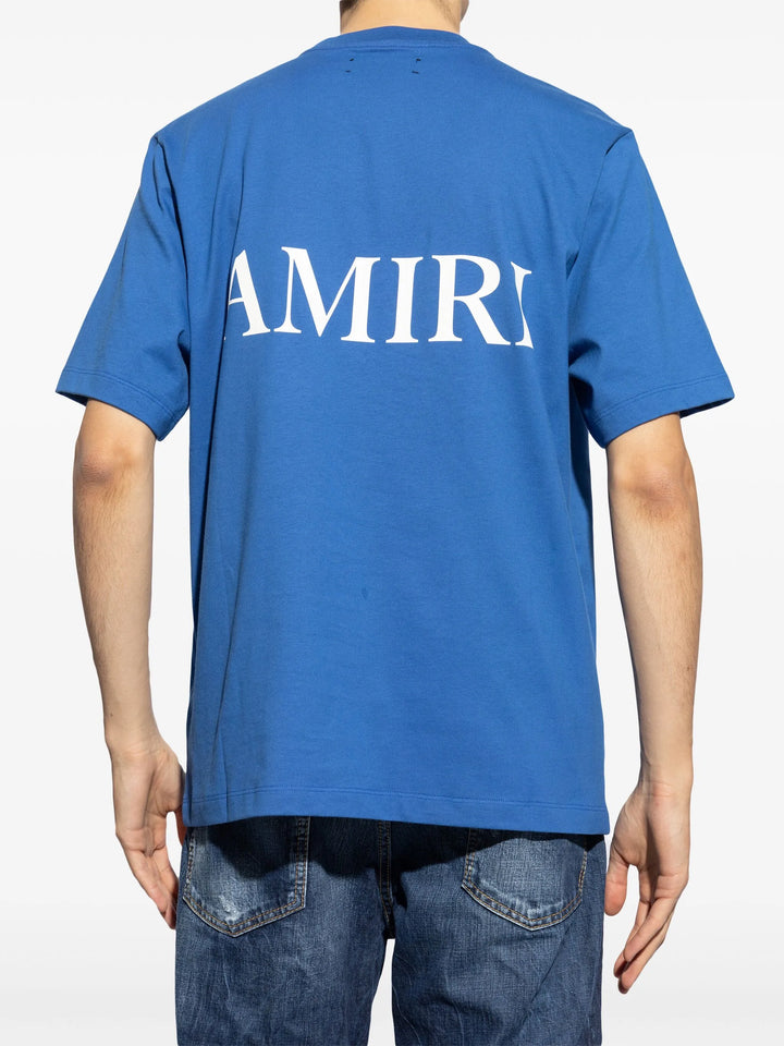 Amiri MA Core Printed T-Shirt in Blue – TheDesignerBox