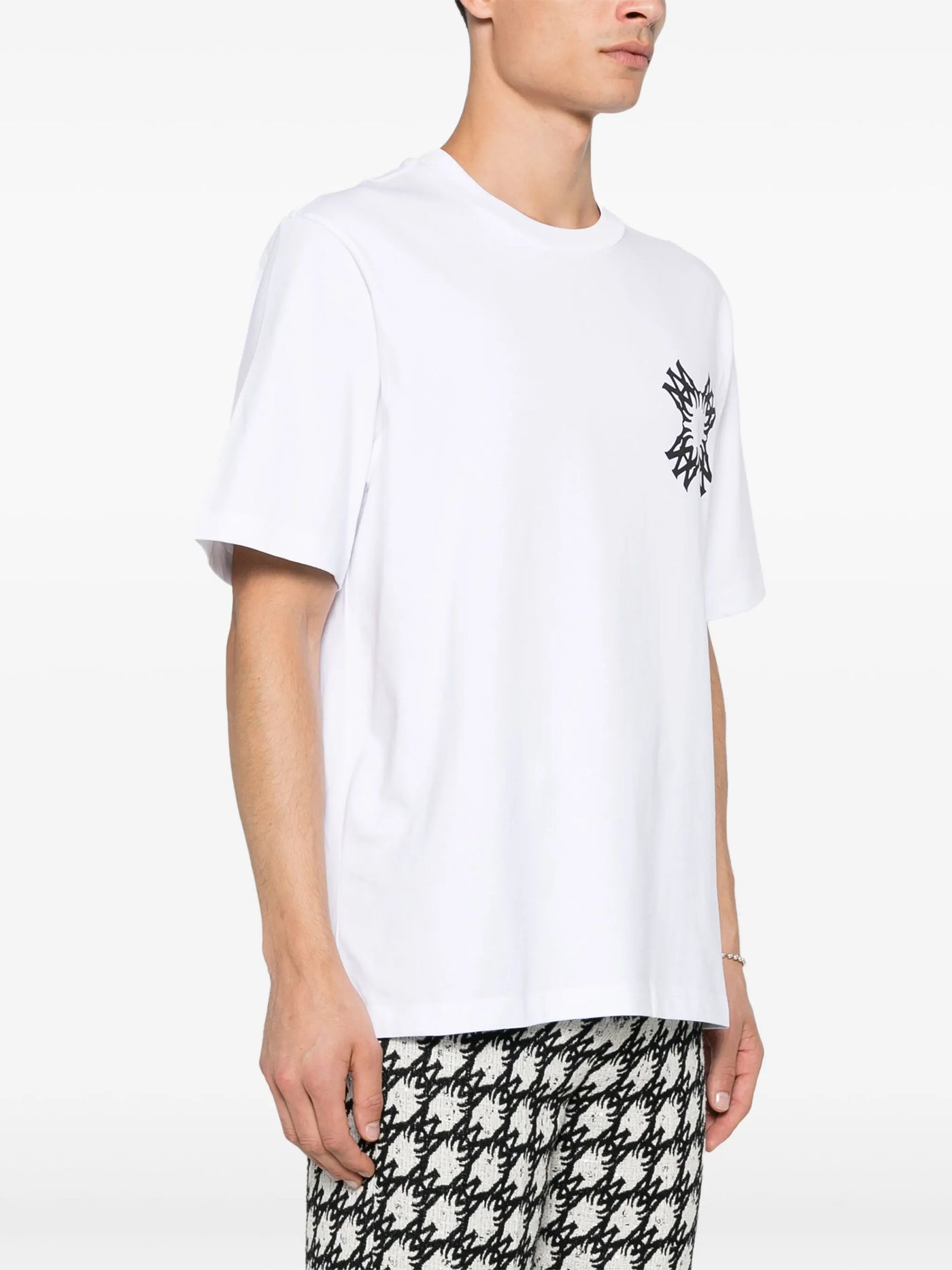 Amiri MA Quad Printed Logo in White