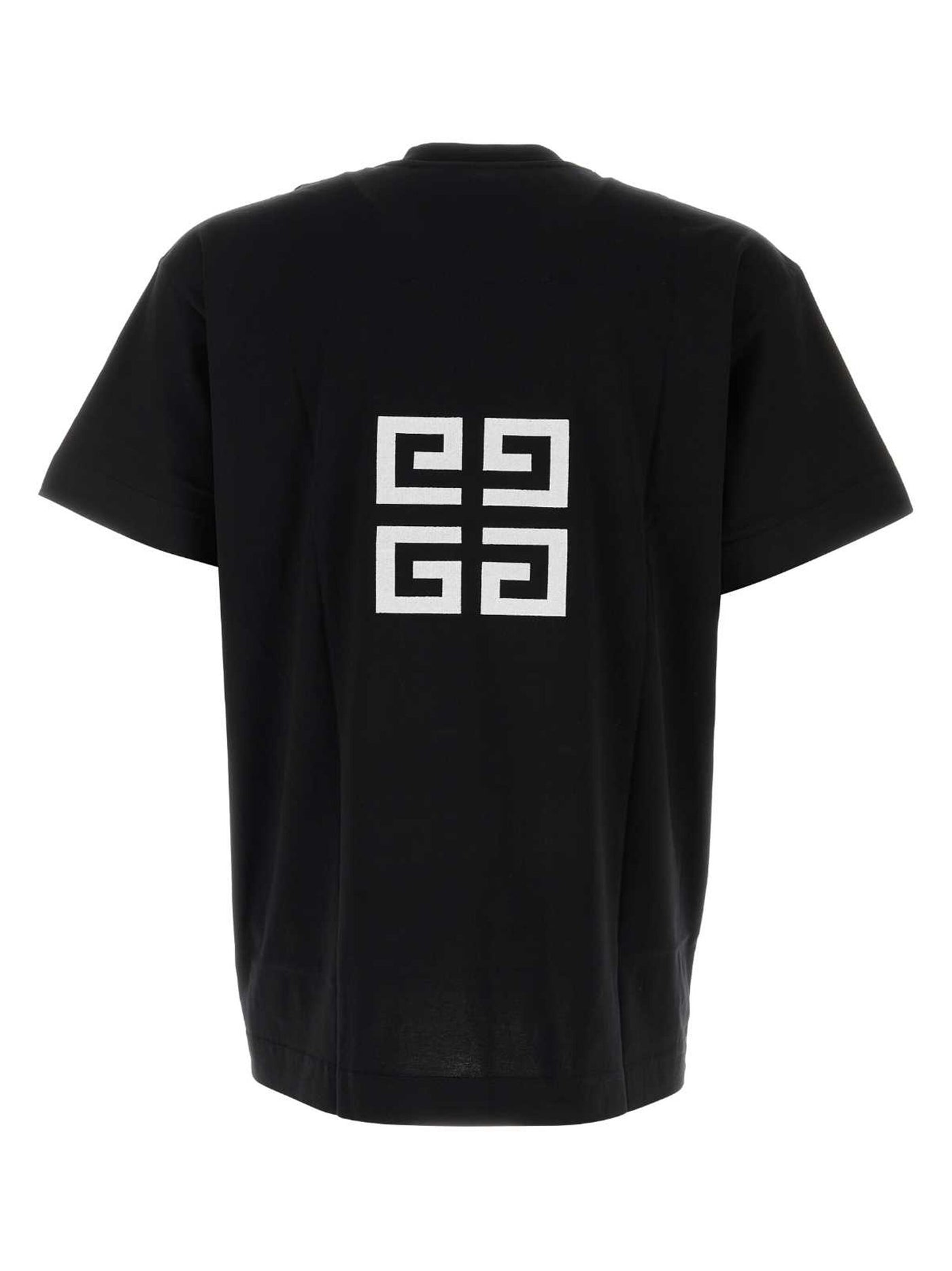 Givenchy 4G Embroidered Logo Printed T-Shirt in Black