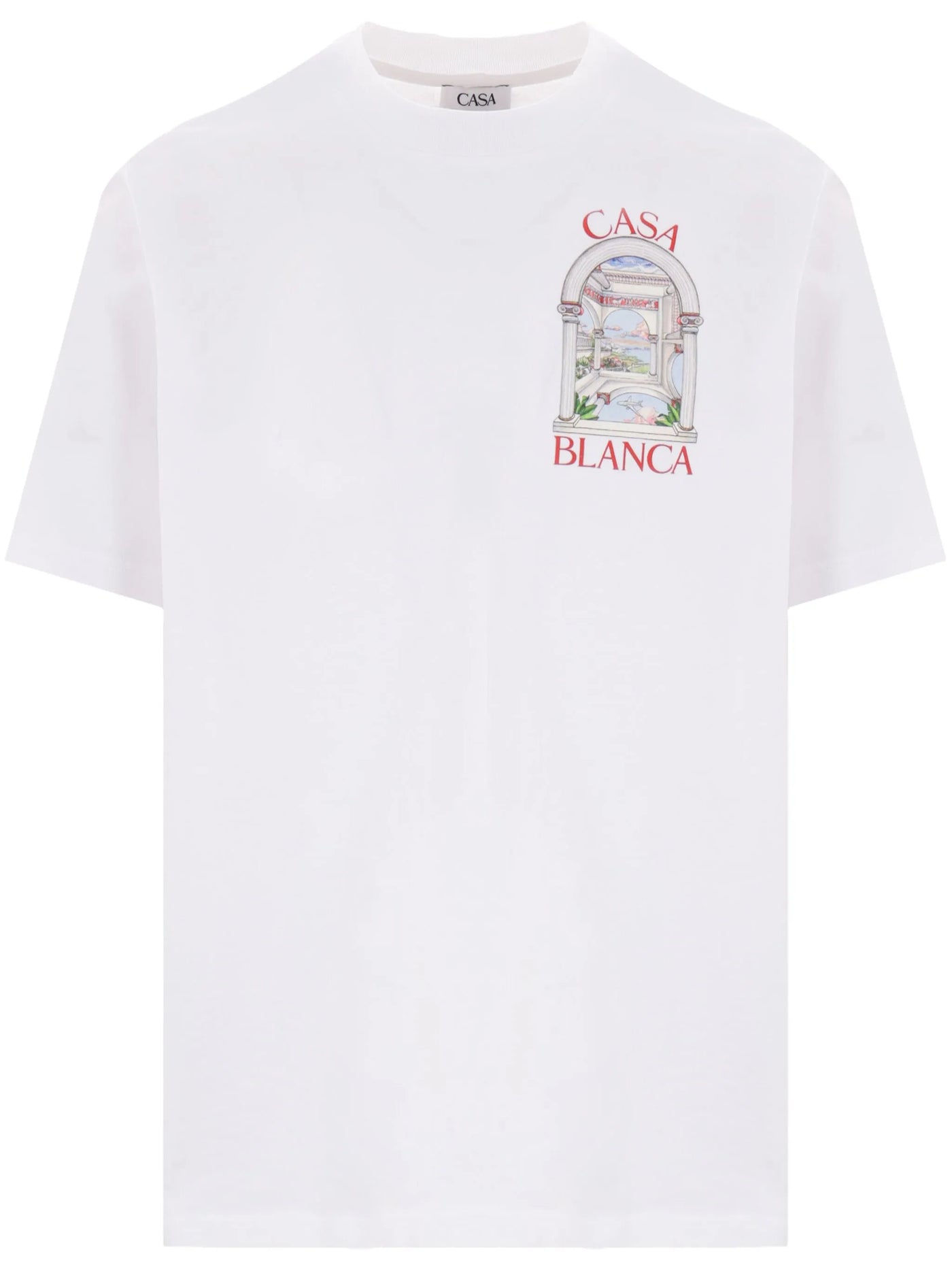 Casablanca Le Passage Printed T-Shirt in White