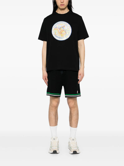Casablanca The Four Elements T-Shirt in Black
