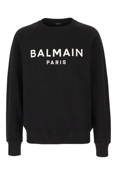 Balmain Paris Classic Logo Black Sweatshirt