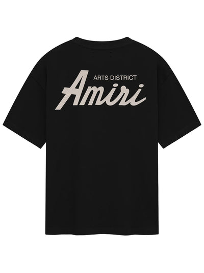 Amiri City Logo Printed T-Shirt in Black