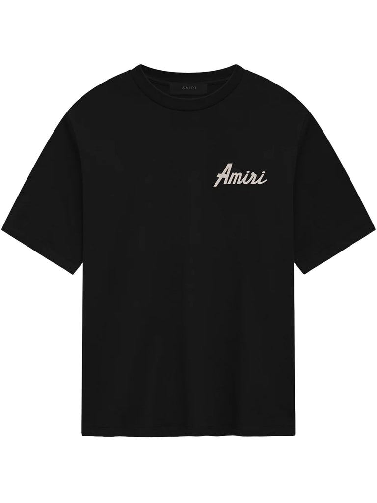 Amiri City Logo Printed T-Shirt in Black