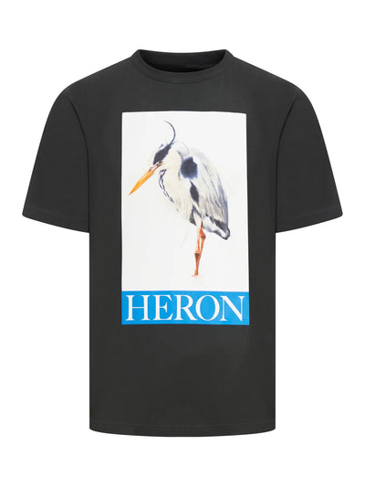 Heron Preston Bird Painted Print T-Shirt in Black