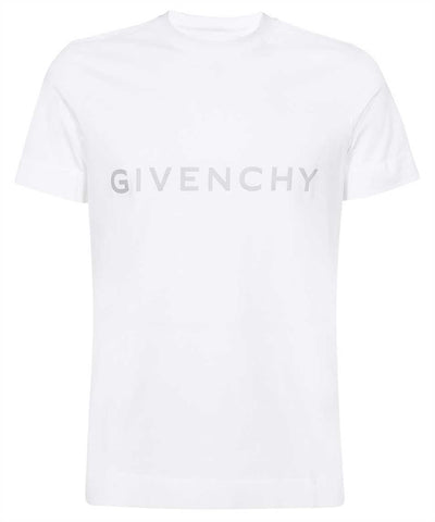 Givenchy Reflective Slim Fit T-Shirt in White