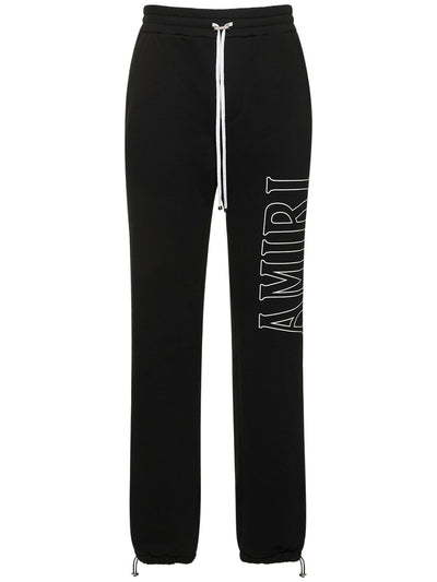 Amiri Zoltar Logo Printed Joggers in Black